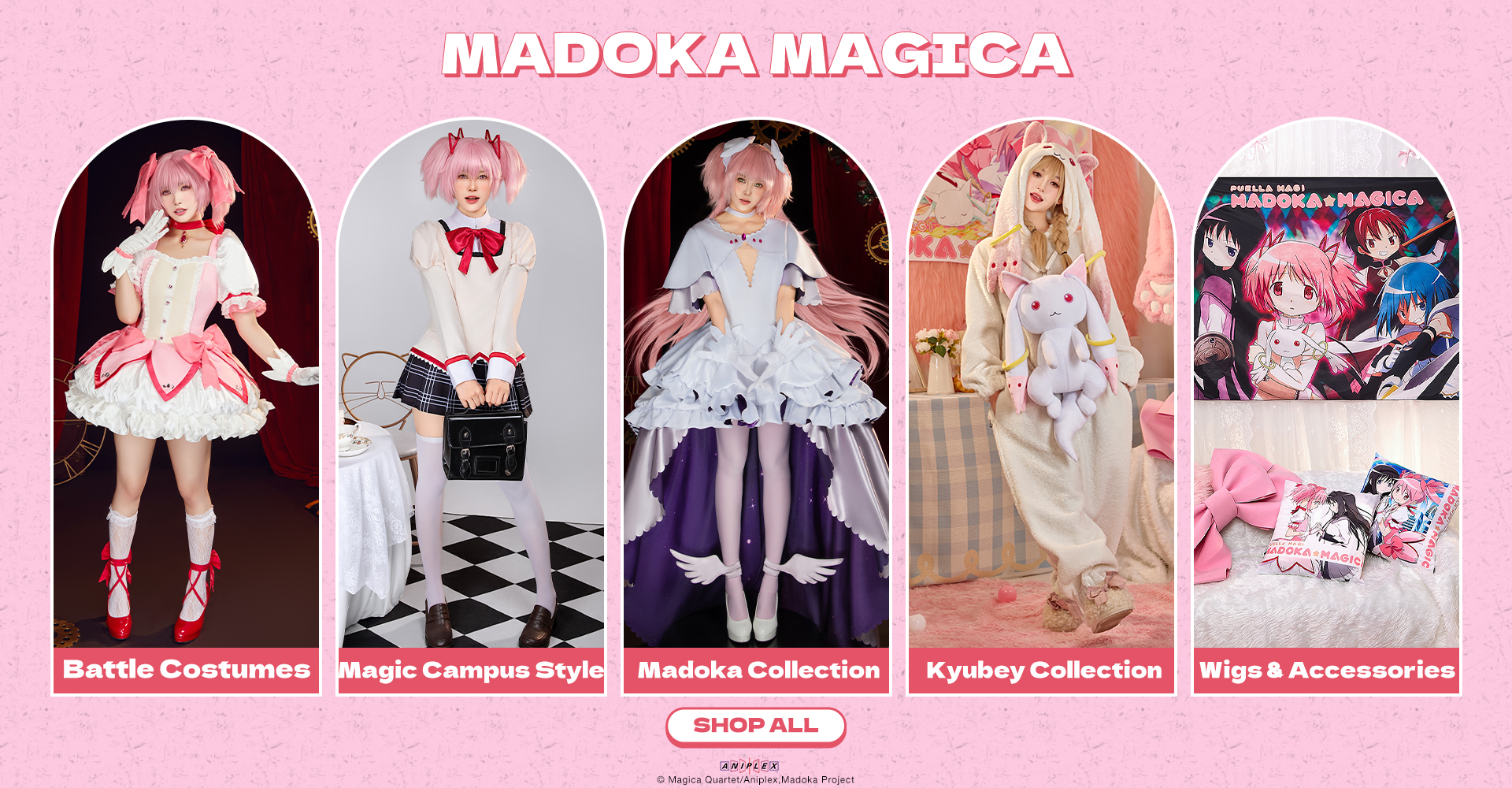 Puella Magi Madoka Magica Cosplay Costume