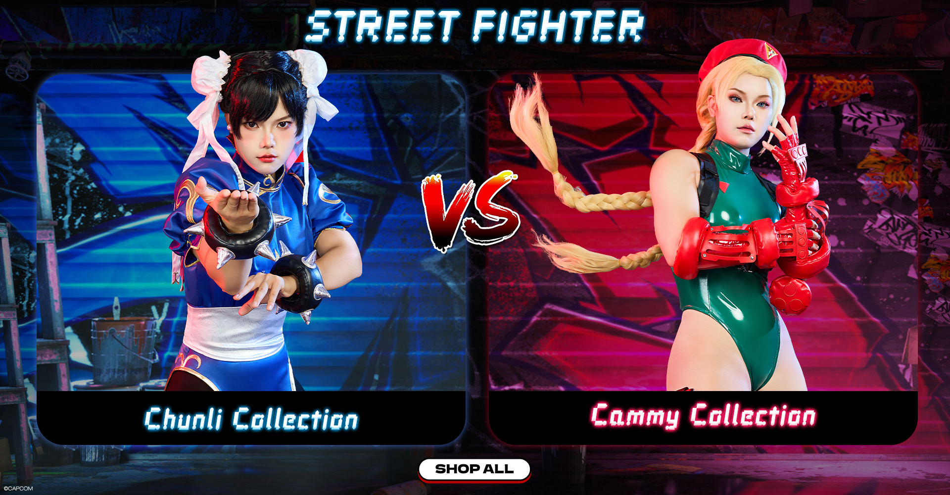 Street Fighter Cosplay Costume
