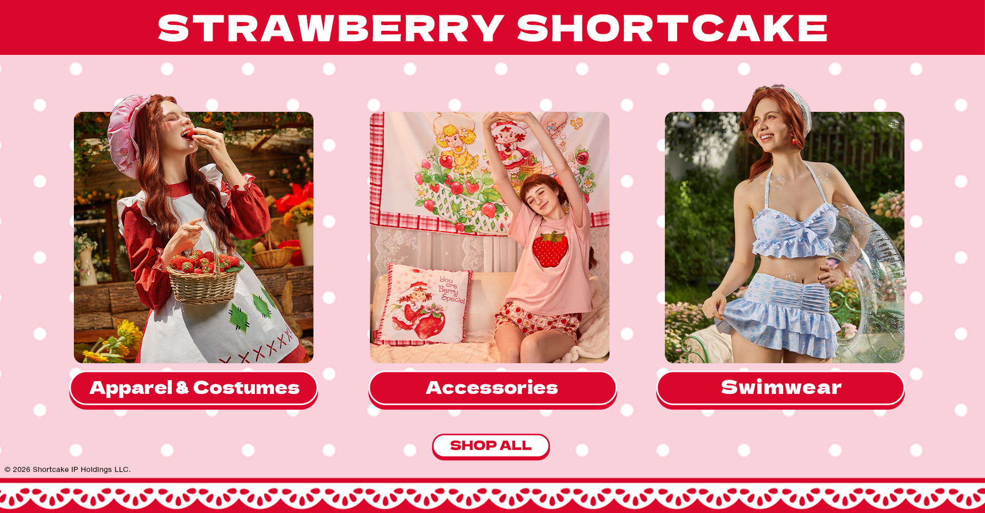 Strawberry Shortcake Apparel