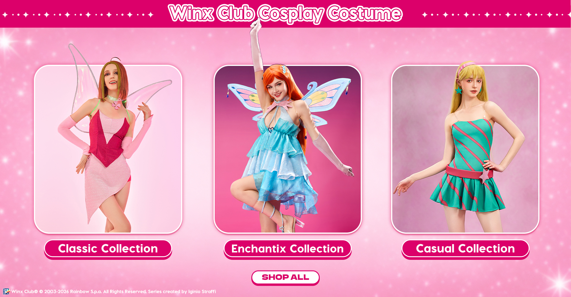 Winx Club Cosplay Costume
