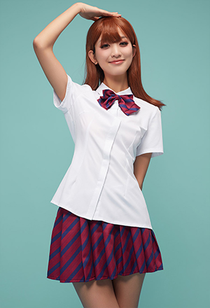 Komi Can't Communicate Ren Yamai School Uniform Shirt and Skirt Set Cosplay Costumes